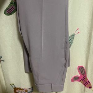 ASOS Lavender Straight Leg Trouser Dress Pant